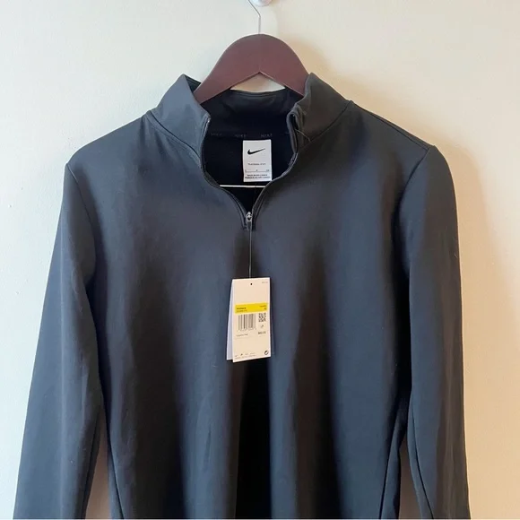 Nike Therma Fit Black Training Half Zip Pullover Top Size Small NEW $62 - Picture 2 of 9